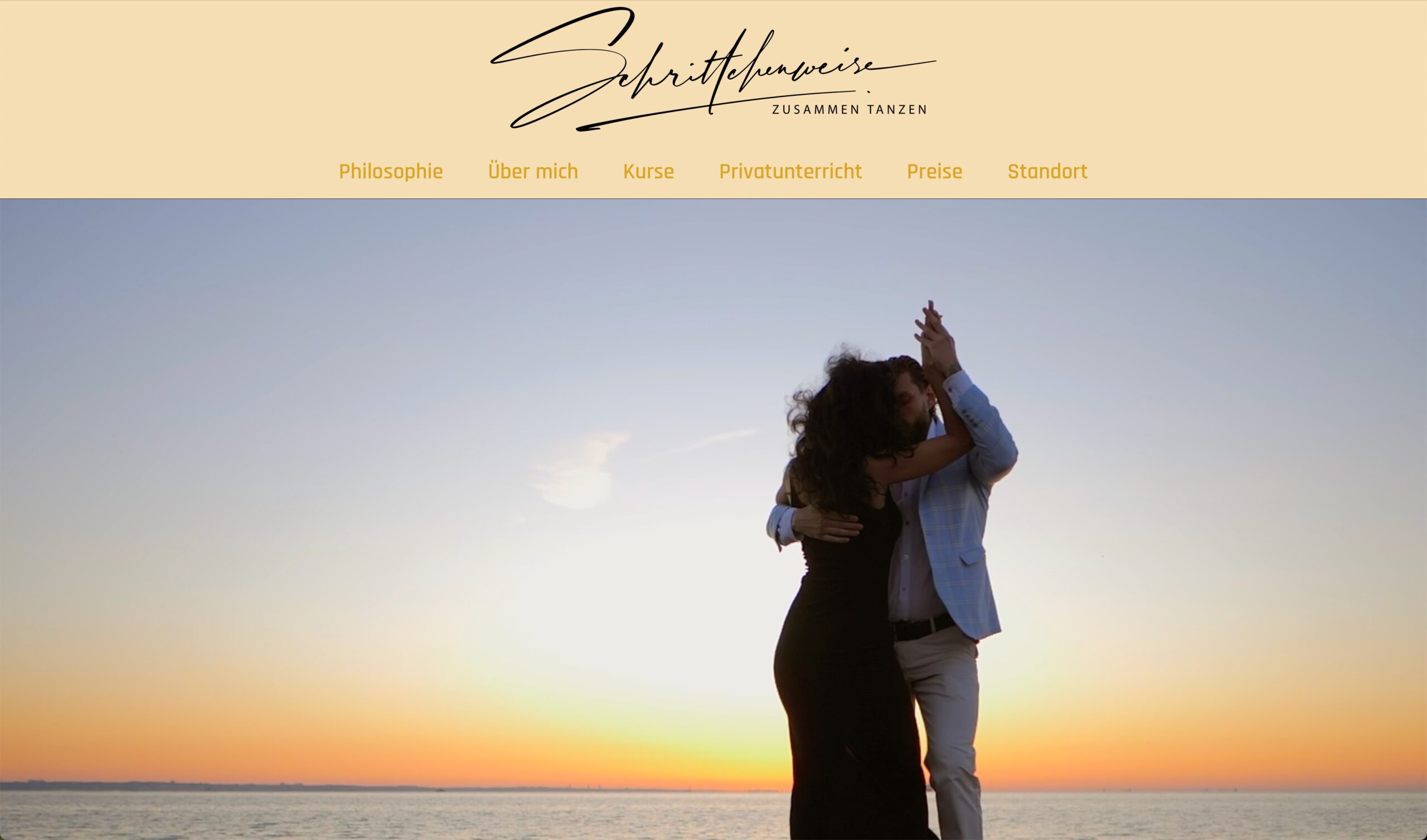 Webauftritt für schrittchenweise von beyond software