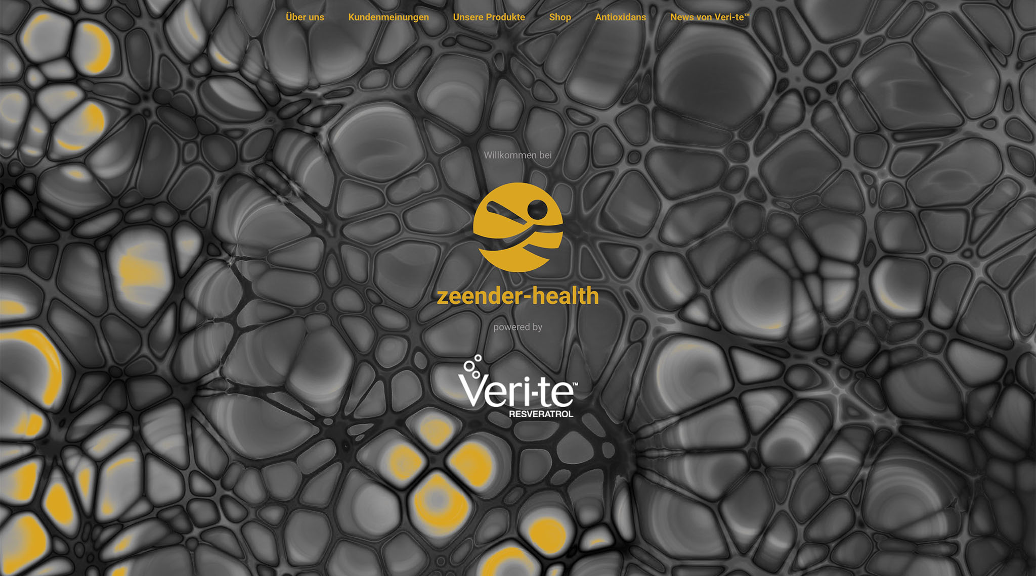 Webauftritt für zeender-health von beyond software